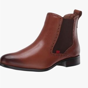 Marc Joseph Chelsea Boots - leather reddish Brown 6 -